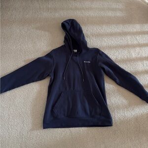 columbia navy hoodie